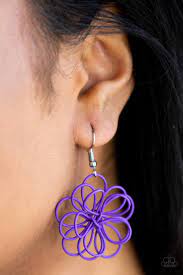 Paparazzi Earring - Midsummer Magic - Purple