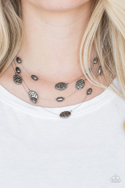Paparazzi Necklace - Top Zen - Black