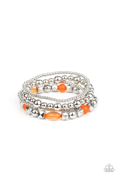 Paparazzi Bracelet - Babe-alicious - Orange