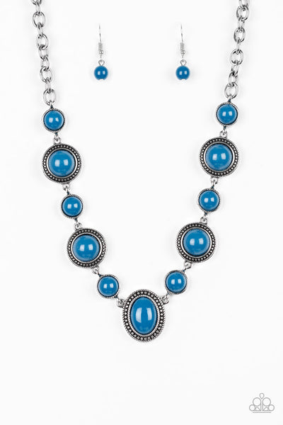 Paparazzi Necklace - Voyager Vibes - Blue