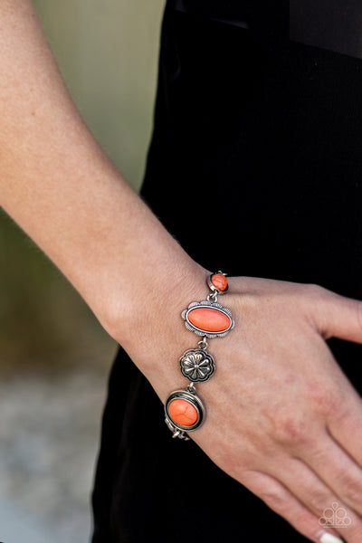 Paparazzi Bracelet - Gorgeously Groundskeeper - Orange