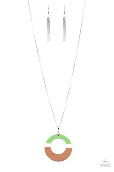 Paparazzi Necklace - Sail Into The Sunset - Green