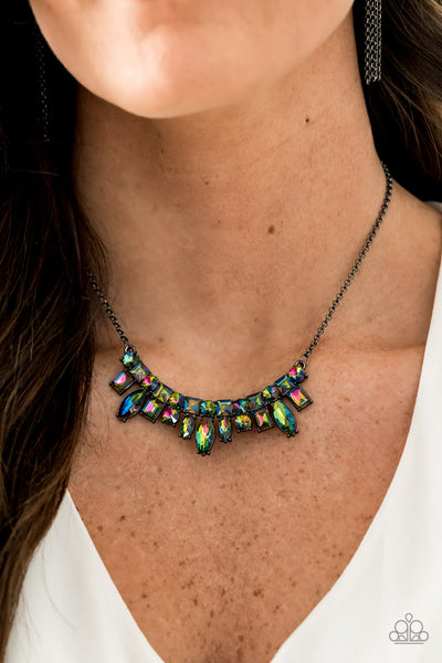 Paparazzi Necklace - Wish Upon A Rock Star - Multi
