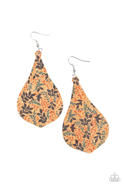 Paparazzi Earring - Cork Coast - Multi