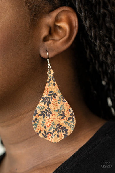 Paparazzi Earring - Cork Coast - Multi