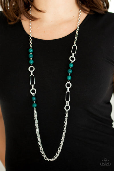 Paparazzi Necklace - CACHE Me Out - Green