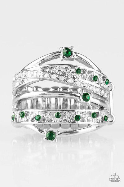 Paparazzi Ring - Make The World Sparkle - Green