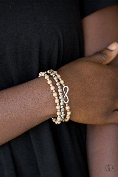 Paparazzi Bracelet - Immeasurably Infinite - Brown