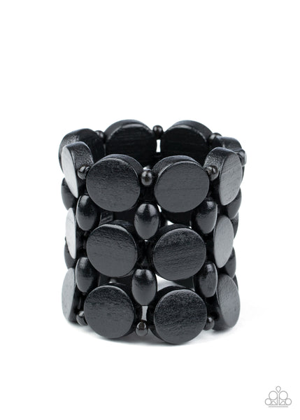 Paparazzi Bracelet - Cruising Coronado - Black
