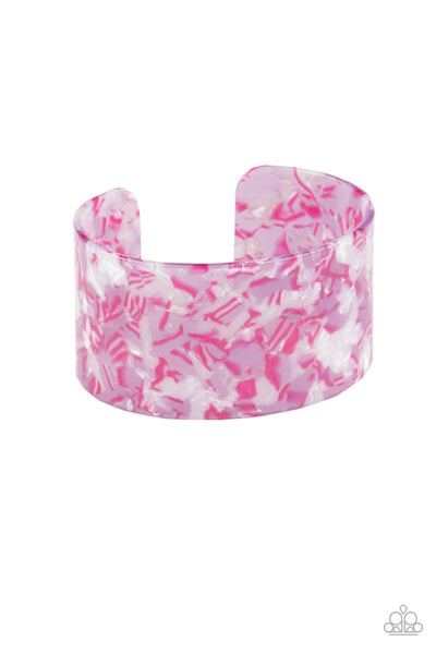 Paparazzi Bracelet - Freestyle Fashion - Pink