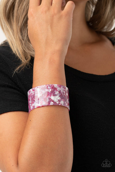 Paparazzi Bracelet - Freestyle Fashion - Pink