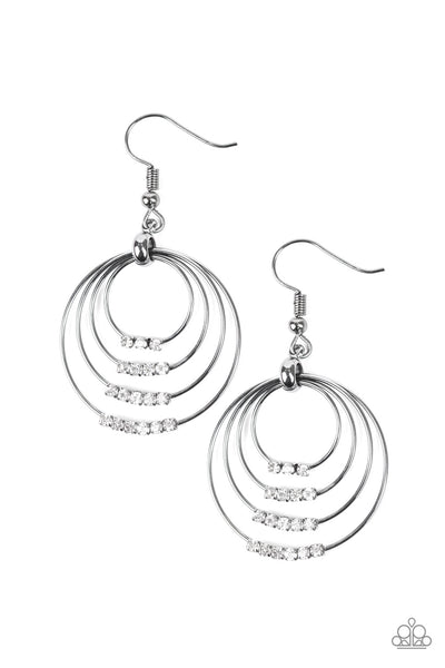 Paparazzi Earrings - Sparkle Spectrum - Black