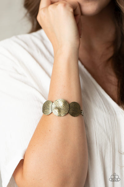 Paparazzi Bracelet - Urban Aftershock - Brass