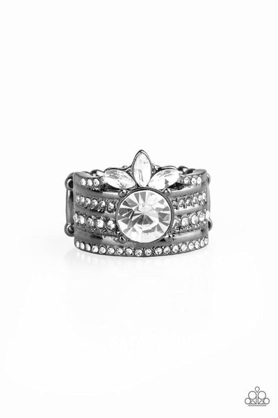 Paparazzi Ring - Top Dollar Bling - Black