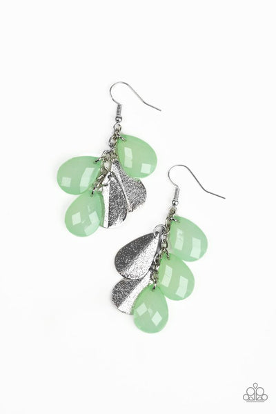 Paparazzi Earring - Seaside Stunner - Green