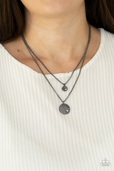 Paparazzi Necklace - Modern Minimalist - Black