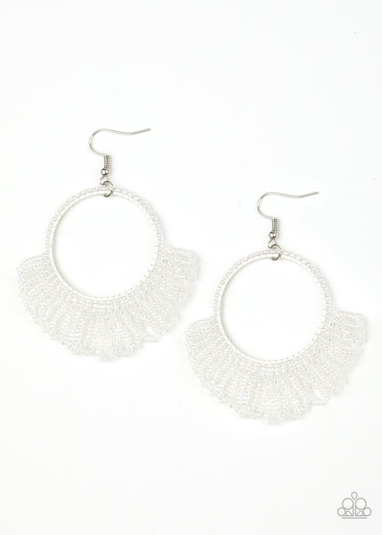 Paparazzi Earring -  Can't BEAD-lieve My Eyes! - Multi