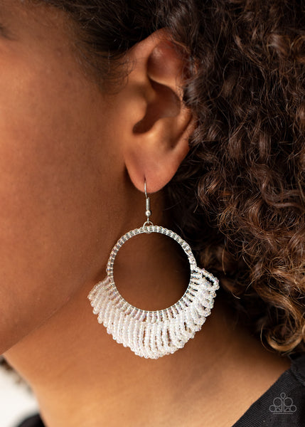 Paparazzi Earring -  Can't BEAD-lieve My Eyes! - Multi