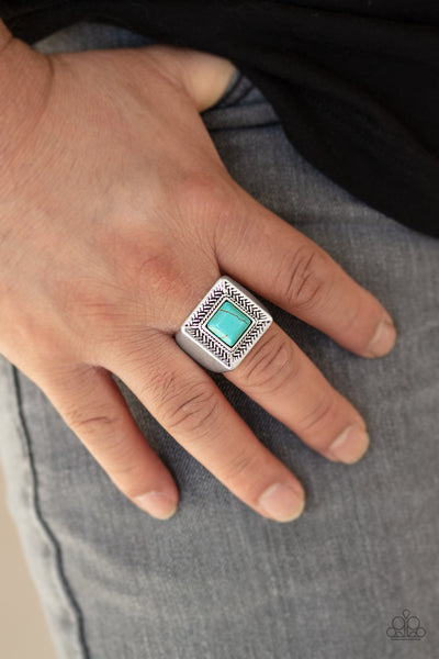 Paparazzi Ring - The Wrangler - Blue