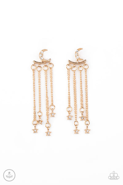Paparazzi Earring - Cosmic Goddess - Gold
