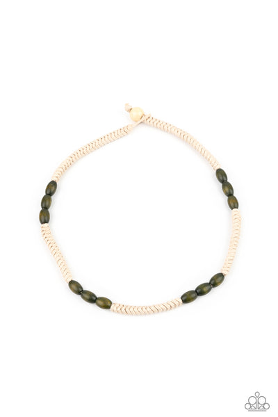 Paparazzi Necklace - Tahiti Tide - Green Urban