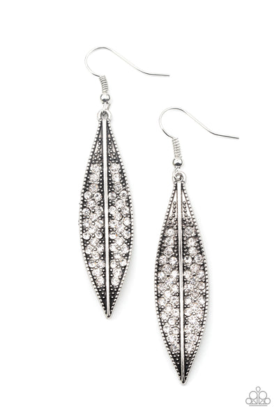 Paparazzi Earring - Hearty Harvest - White