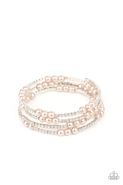 Paparazzi Bracelet - Hollywood Hospitality - Brown