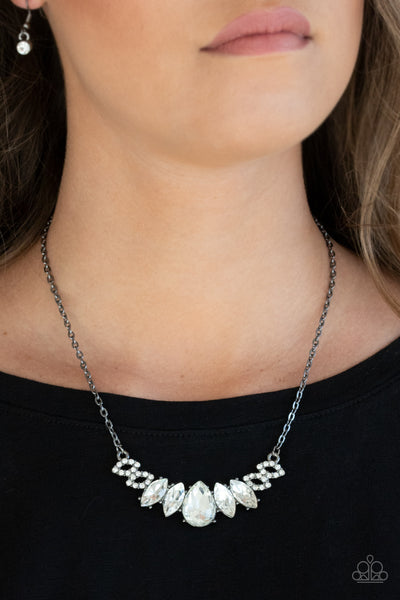 Paparazzi Necklace - Bride-to-BEAM - Black