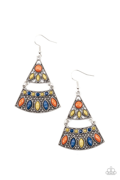Paparazzi Earring - Desert Fiesta - Multi