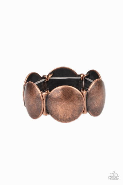 Paparazzi Bracelet - Going, Going, GONG! - Copper