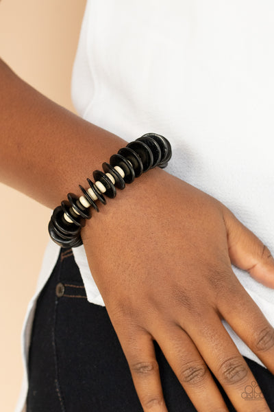Paparazzi Bracelet - Caribbean Reefs - Black