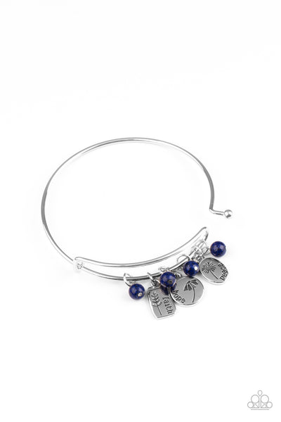 Paparazzi Bracelet - GROWING Strong - Blue