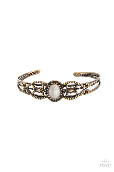 Paparazzi Bracelet - Wait and SEER - Brass