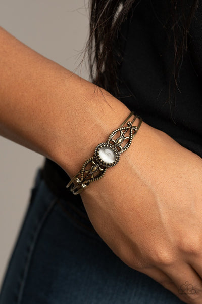 Paparazzi Bracelet - Wait and SEER - Brass