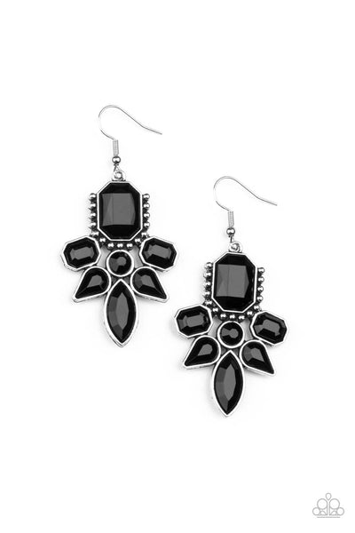 Paparazzi Earring - Vacay Vixen - Black