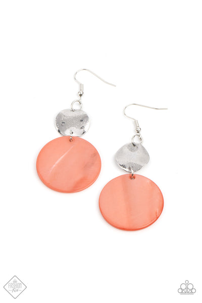 Paparazzi Earring - Opulently Oasis - Orange