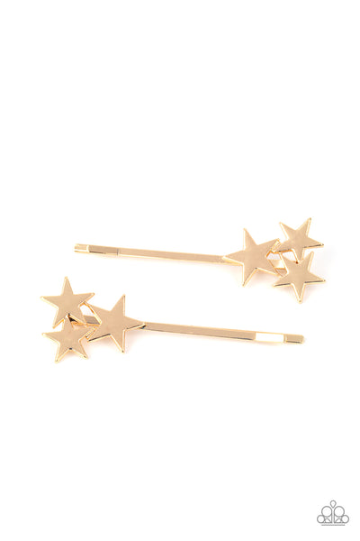 Paparazzi Hair Accessory - Suddenly Starstruck - Gold