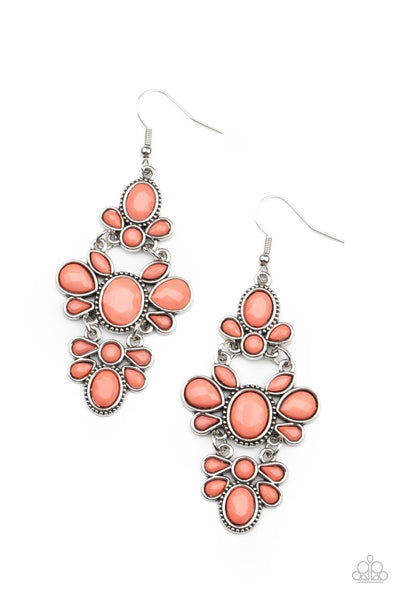 Paparazzi Earring - VACAY The Premises - Orange