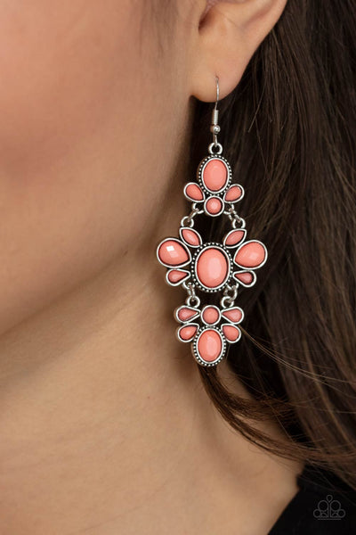 Paparazzi Earring - VACAY The Premises - Orange