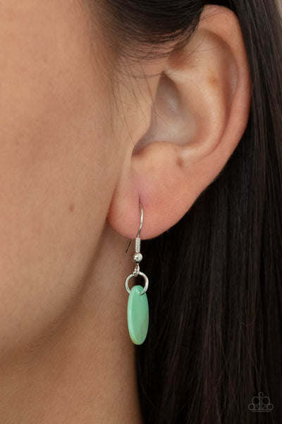 Paparazzi Necklace - Tidal Tease - Green