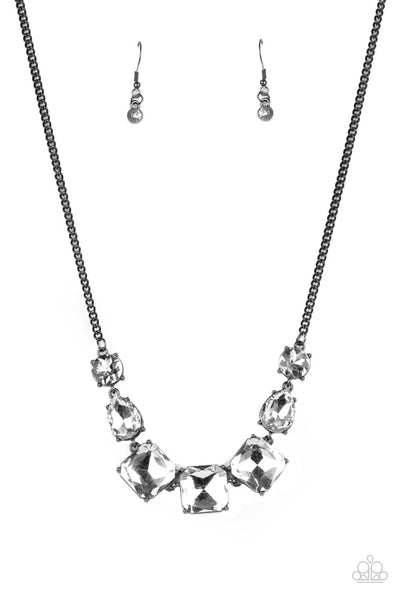 Paparazzi Necklace - Unfiltered Confidence - Black