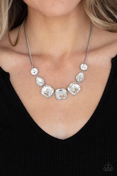 Paparazzi Necklace - Unfiltered Confidence - White