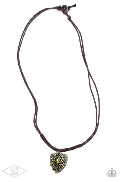 Paparazzi Necklace - Shielded Simplicity