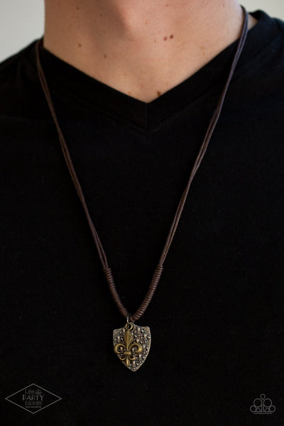 Paparazzi Necklace - Shielded Simplicity