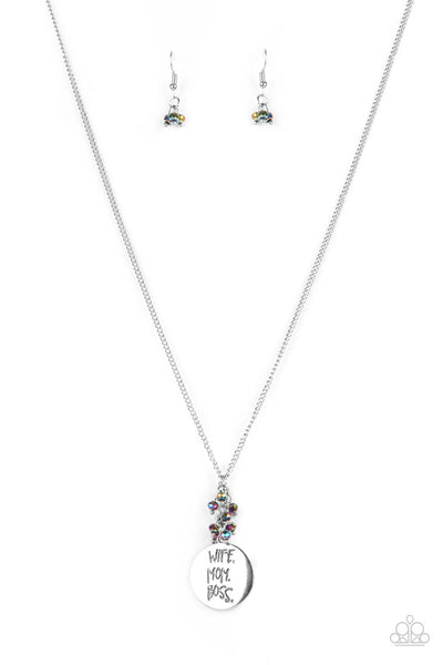 Paparazzi Necklace - Words To Live By - Multi