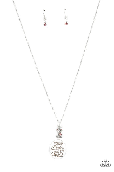 Paparazzi Necklace - Maternal Blessings - Pink