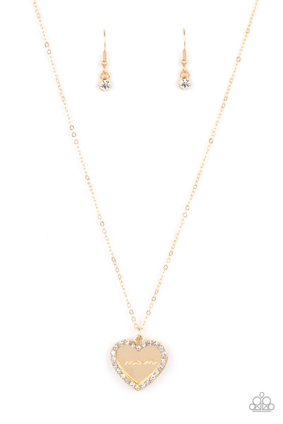 Paparazzi Necklace - The Real Boss - Gold
