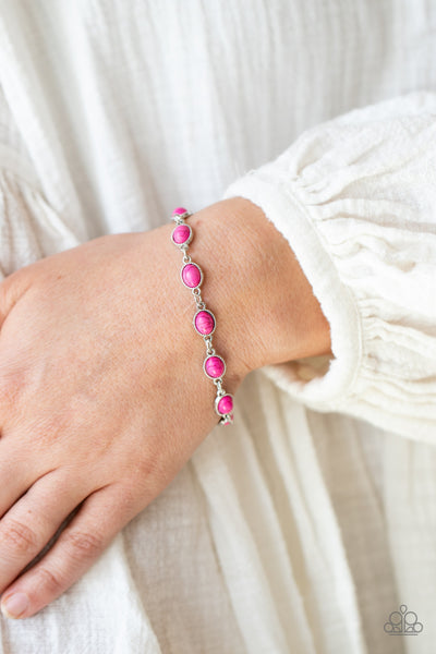 Paparazzi Bracelet - Desert Day Trip - Pink