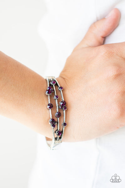 Paparazzi Bracelet - Cosmic Candescence - Purple