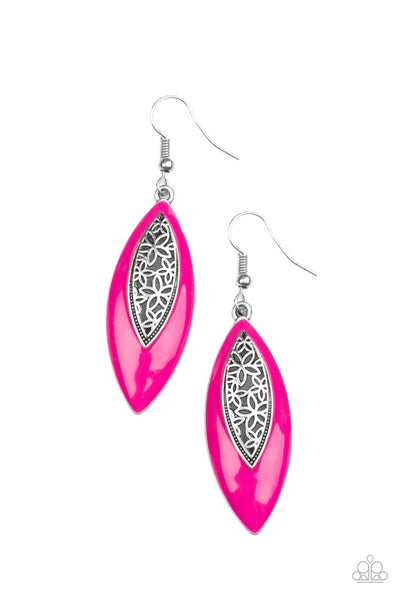 Paparazzi Earring - Venetian Vanity - Pink